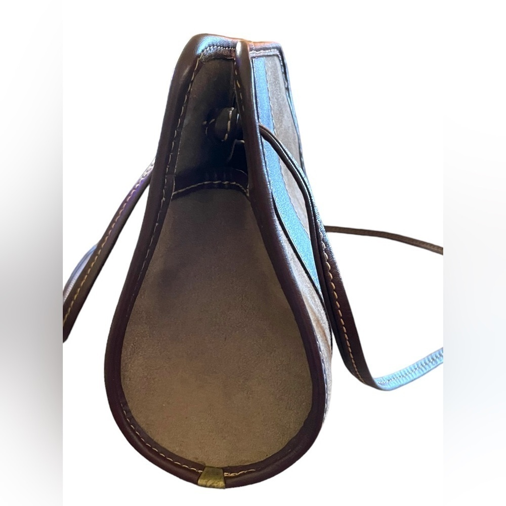 Antigua Brown and Tan Crossbody Bag - Picture 11 of 15